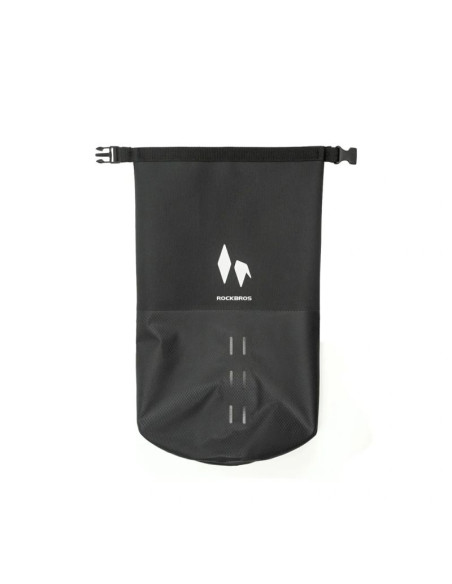Torba na widelec rockbros as-156 7l wodoodporna sakwa - czarna