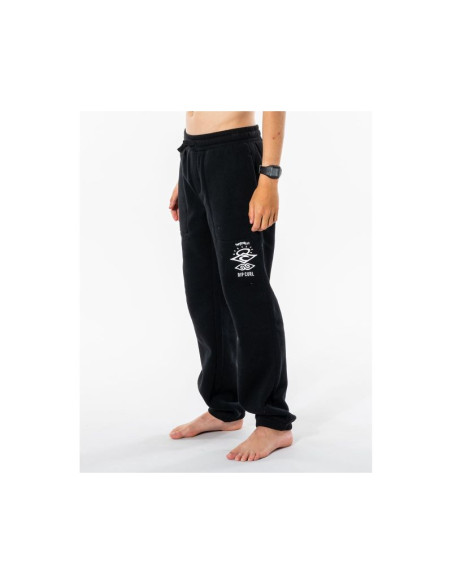 Spodnie rip curl search icon track pant-boy - czarny