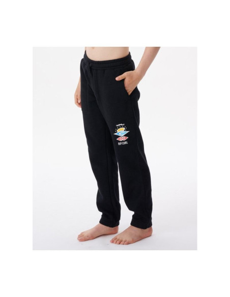 Spodnie rip curl search icon track pant-boy - czarny