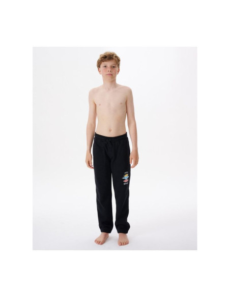 Spodnie rip curl search icon track pant-boy - czarny