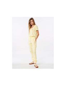 Spodnie rip curl re-entry trackpant - jasny żółty 2