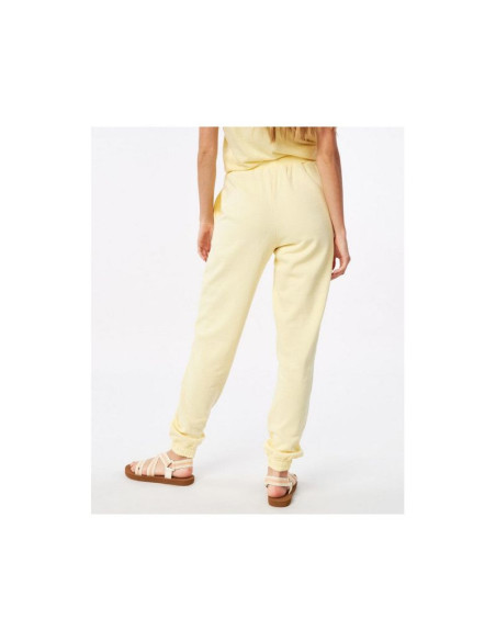 Spodnie rip curl re-entry trackpant - jasny żółty