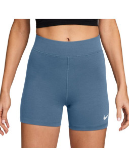 Spodenki damskie nike sportswear classic niebieskie hj1019 486