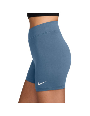 Spodenki damskie nike sportswear classic niebieskie hj1019 486