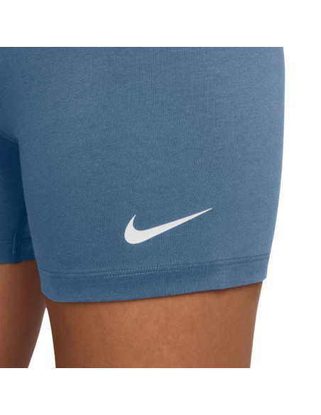 Spodenki damskie nike sportswear classic niebieskie hj1019 486