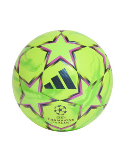 Piłka nożna adidas ucl winter 26/27 league stage zielono-czarno-różowa ky5573