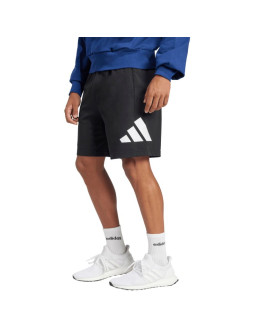 Spodenki męskie adidas essentials big logo single jersey czarne is6909