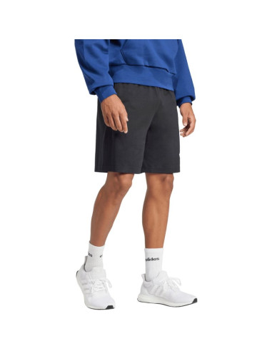 Spodenki męskie adidas essentials big logo single jersey czarne is6909