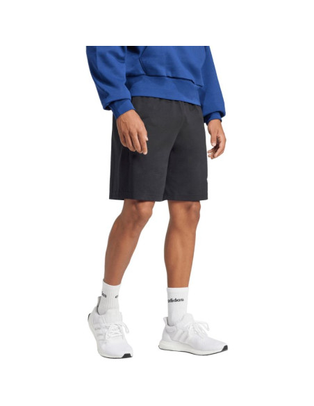 Spodenki męskie adidas essentials big logo single jersey czarne is6909