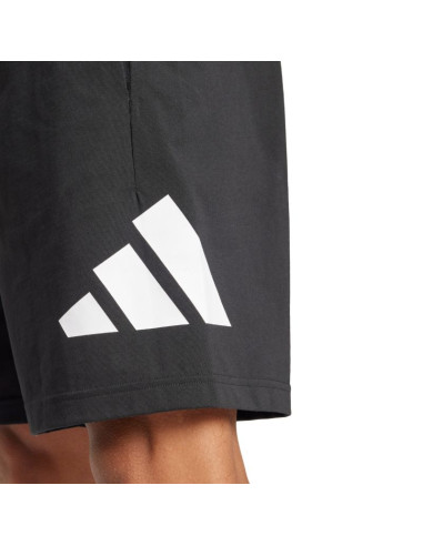 Spodenki męskie adidas essentials big logo single jersey czarne is6909