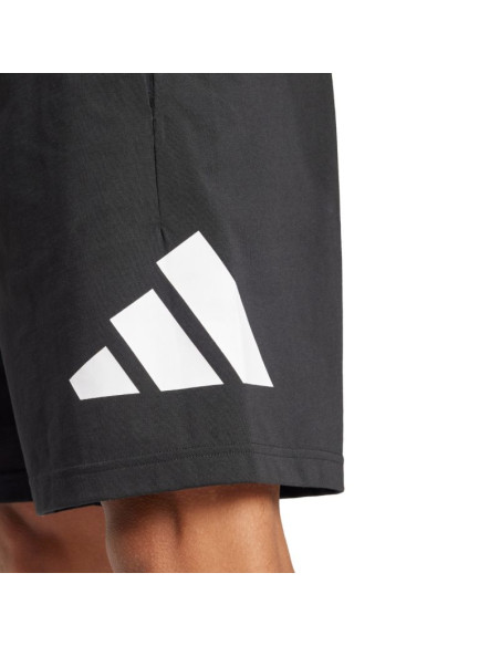 Spodenki męskie adidas essentials big logo single jersey czarne is6909