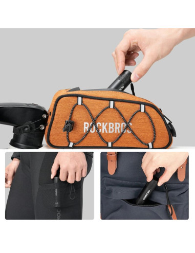 Multitool rowerowy rockbros tg-8601 grzechotka s2 cylindryczna obudowa - czarny