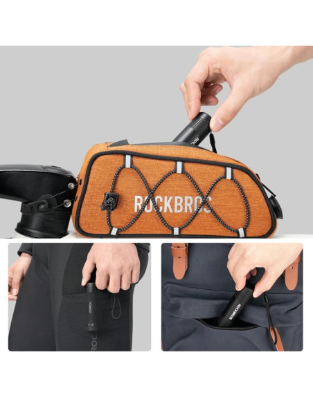 Multitool rowerowy rockbros tg-8601 grzechotka s2 cylindryczna obudowa - czarny
