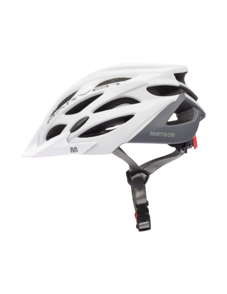 Kask meteor marven l 58-61 cm biało-szary 24725
