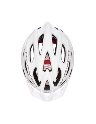 Kask meteor marven l 58-61 cm biało-szary 24725