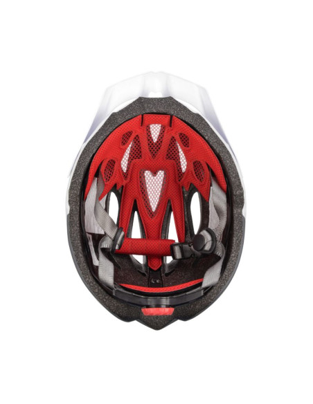 Kask meteor marven l 58-61 cm biało-szary 24725