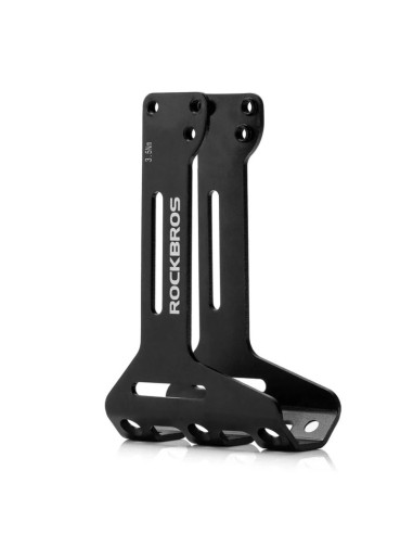 Adapter koszyka na bidon rockbros 31210003001 pod siodełko aluminiowy - czarny