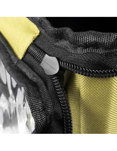 Offlander torba zamykana z przezroczystą górą pvc 8 l