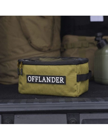 Offlander torba zamykana z przezroczystą górą pvc 8 l