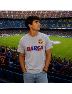 Fc barcelona t-shirt męski bawełna 5001cbsg 2