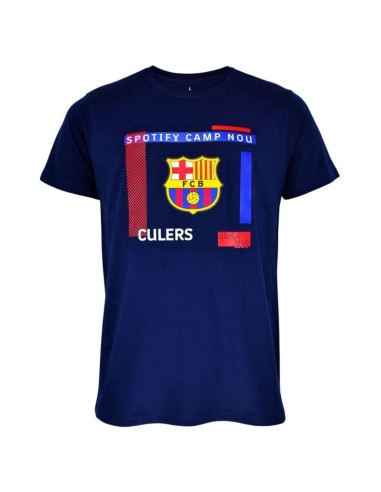 Fc barcelona t-shirt męski bawełna 5001cetst