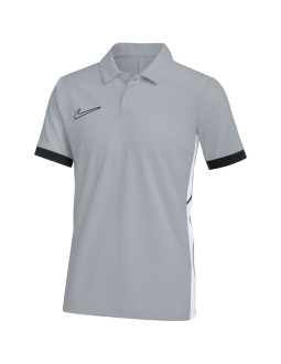 Koszulka dla dzieci nike dri-fit academy polo szara fz9763 012