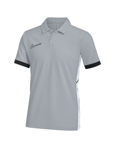Koszulka dla dzieci nike dri-fit academy polo szara fz9763 012