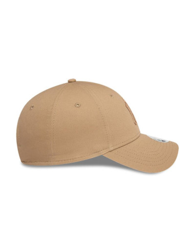 Damska czapka daszkiem new era 9forty mlb ny new york yankees brązowa - 60471463