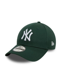 Czapka z daszkiem new era 9forty league essential mlb ny new york yankees zielona - 60471456