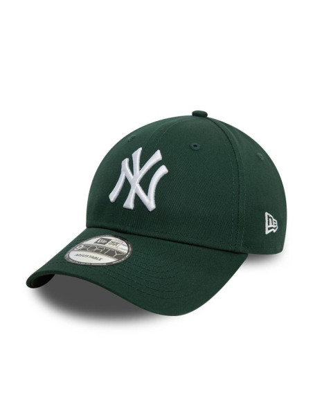 Czapka z daszkiem new era 9forty league essential mlb ny new york yankees zielona - 60471456