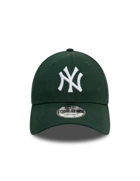 Czapka z daszkiem new era 9forty league essential mlb ny new york yankees zielona - 60471456