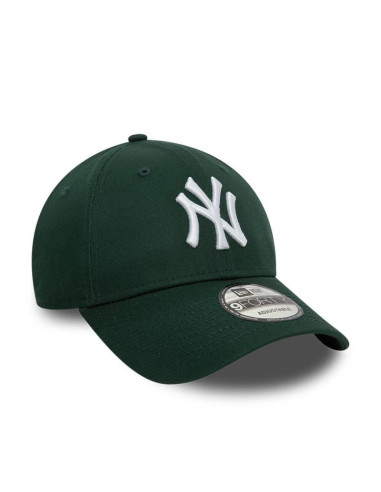Czapka z daszkiem new era 9forty league essential mlb ny new york yankees zielona - 60471456