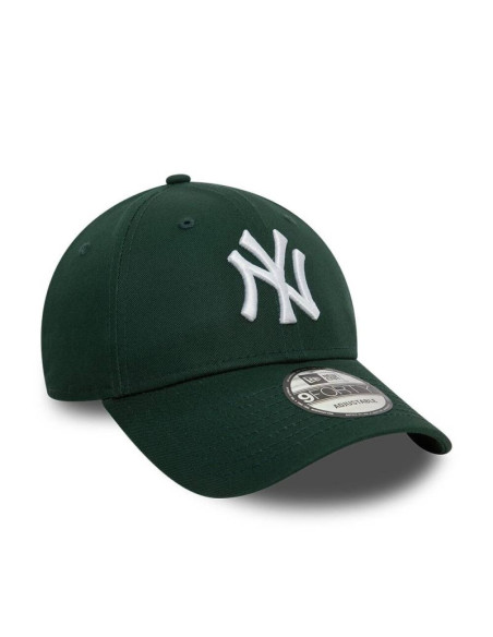 Czapka z daszkiem new era 9forty league essential mlb ny new york yankees zielona - 60471456