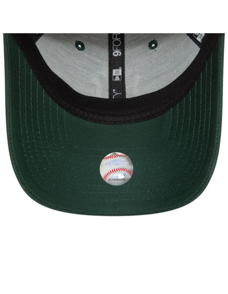 Czapka z daszkiem new era 9forty league essential mlb ny new york yankees zielona - 60471456