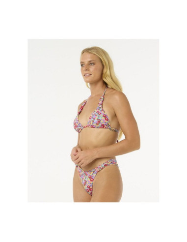 Stanik kąpielowy rip curl las flores sliding tri turkusowy
