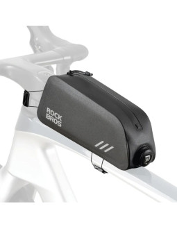 Rockbros torba na ramę 30120141001 czarna 0,9l