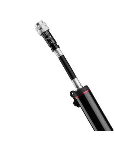 Mini pompka rowerowa rockbros smart-b 150 psi do wentyli presta i schrader - czarna