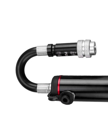 Mini pompka rowerowa rockbros smart-b 150 psi do wentyli presta i schrader - czarna