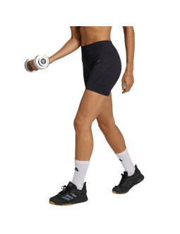 Spodenki damskie adidas workout essentials 4 inch czarne jx3902