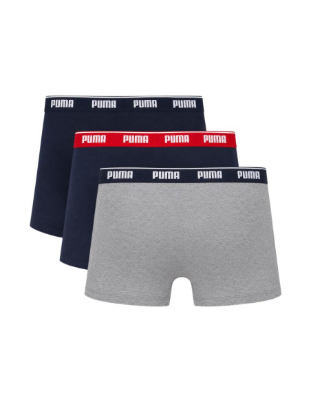 Bokserki męskie puma 3 pak granatowe, szare 947130 05