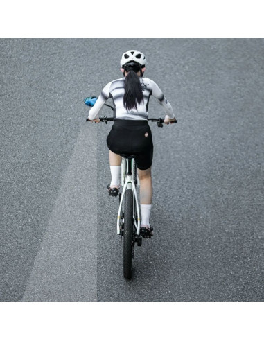 Lusterko rowerowe rockbros f-253w przeciwodblaskowe ramię z włókna węglowego - lewe