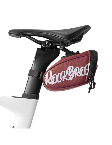 Torba rowerowa rockbros g007 flash journey podsiodłowa 0.8 l - czerwona