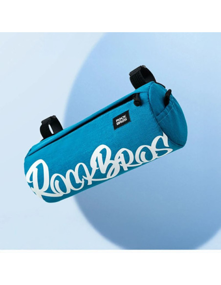 Torba rowerowa rockbros g005 flash journey na kierownicę 2 l - niebieska