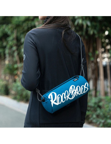 Torba rowerowa rockbros g005 flash journey na kierownicę 2 l - niebieska