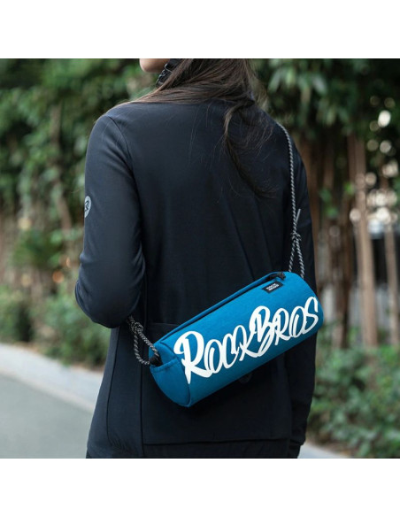 Torba rowerowa rockbros g005 flash journey na kierownicę 2 l - niebieska