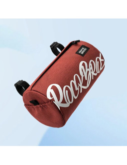 Torba rowerowa rockbros g005 flash journey na kierownicę 2 l - czerwona 2