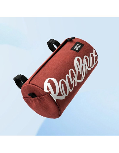 Torba rowerowa rockbros g005 flash journey na kierownicę 2 l - czerwona