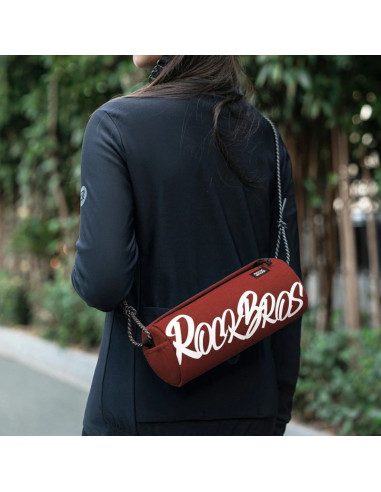 Torba rowerowa rockbros g005 flash journey na kierownicę 2 l - czerwona