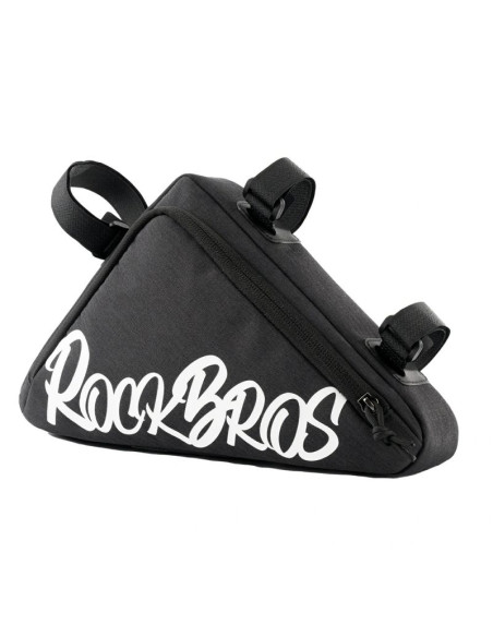 Torba rowerowa rockbros g002 flash journey na ramę trójkątna 1.4 l - czarna