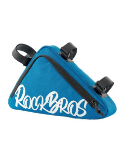 Torba rowerowa rockbros g002 flash journey na ramę trójkątna 1.4 l - niebieska